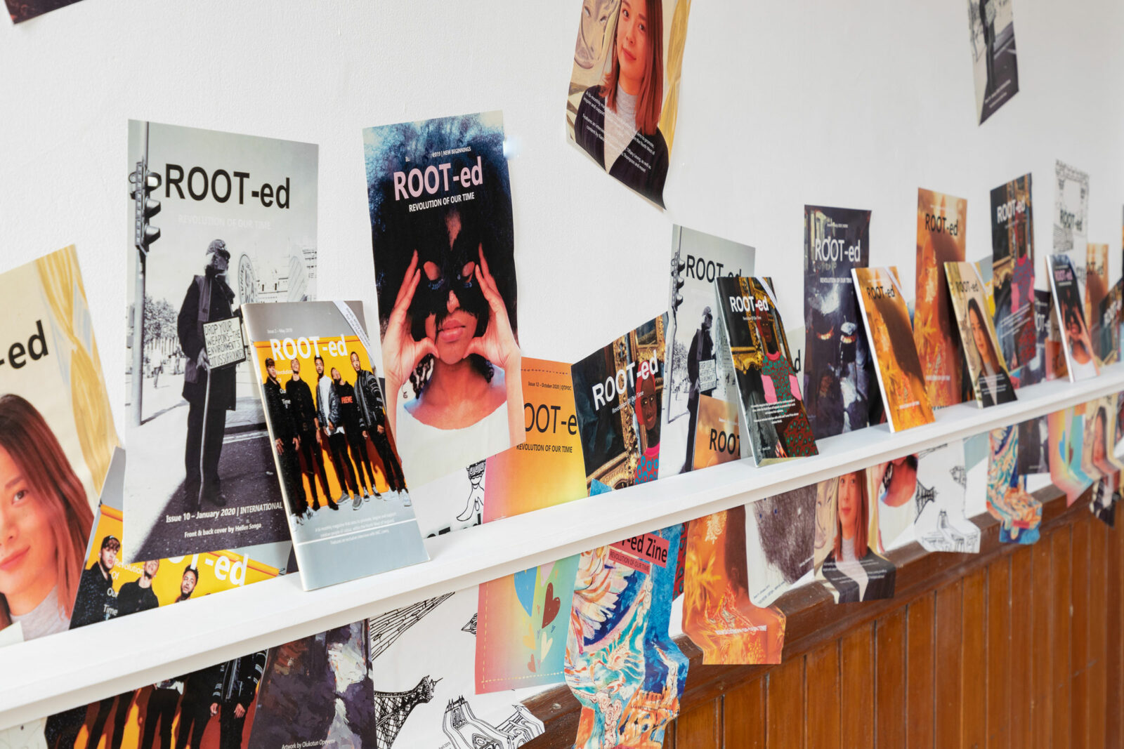 ROOT-ed Zine fifth birthday