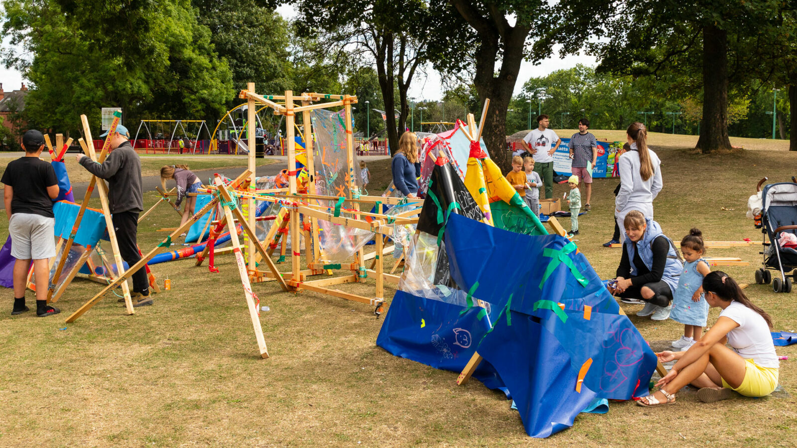 Emily Binks: Home is! at Cross Flatts Park