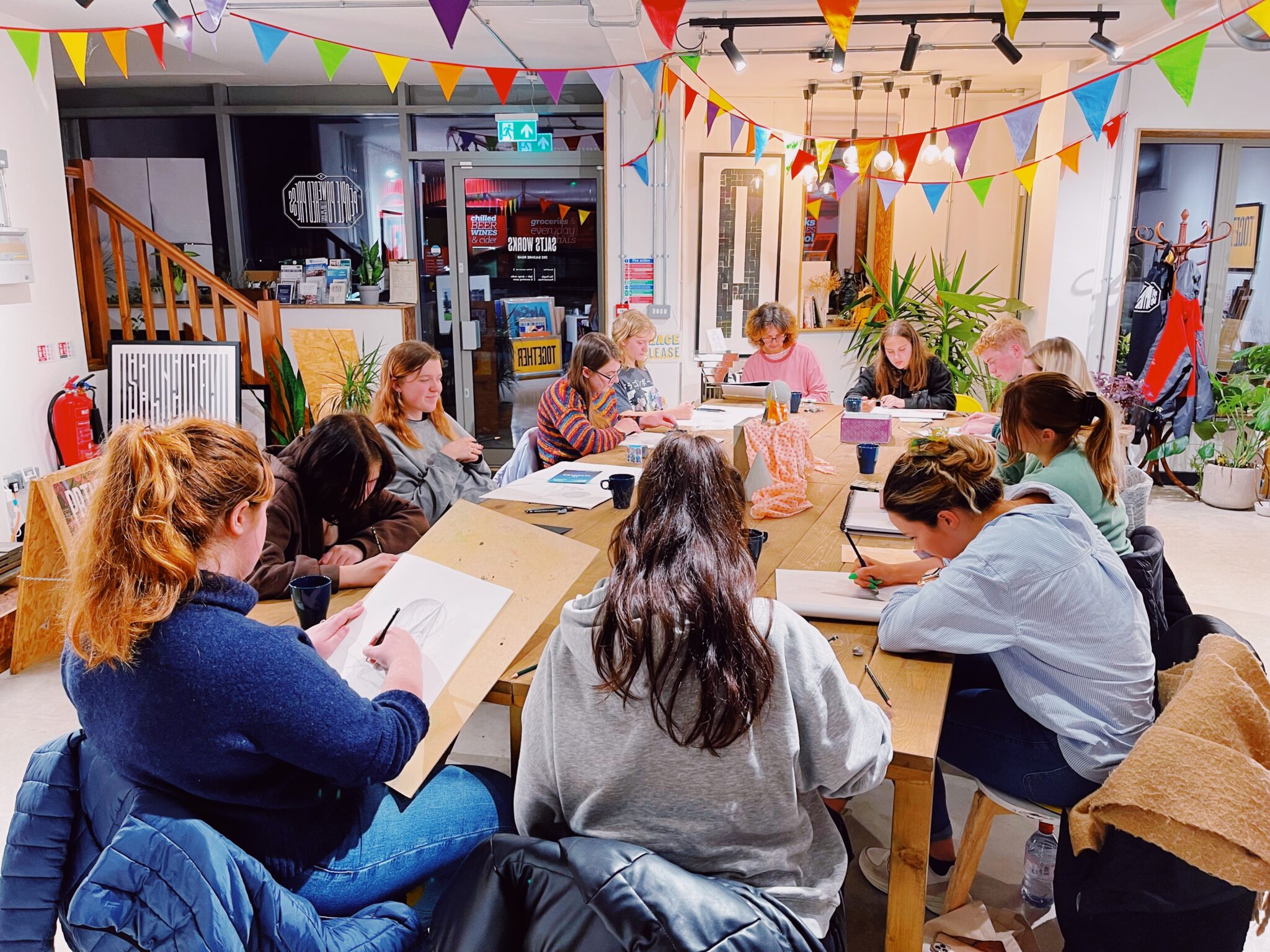 Drawing course with Saltaire Art School