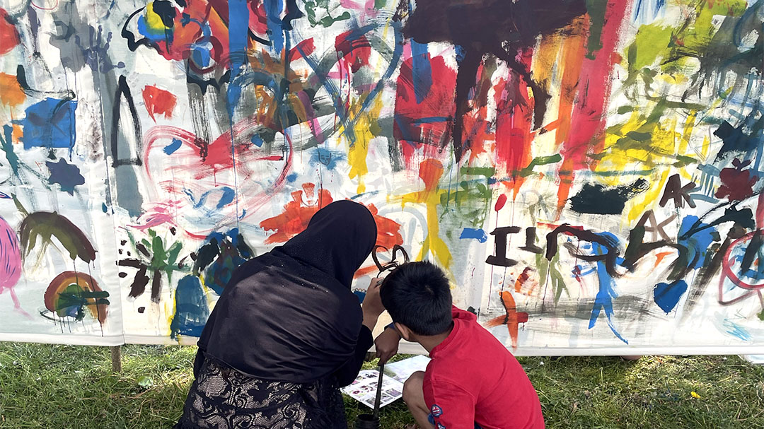 PAINT MAZE: Art and Play in the Park